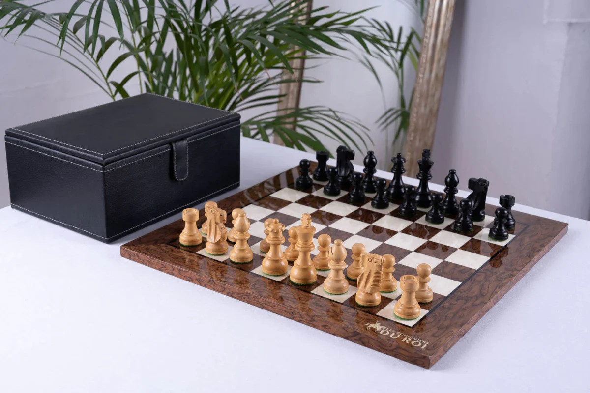 Jeu d'Échecs Hégémonie en Bois de Frêne et Buis – Image 5