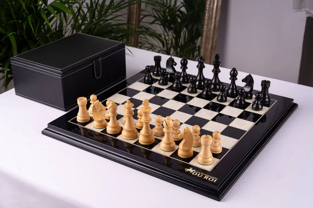 Jeu d'Échecs Absolu en Tulipier et Érable – Image 3