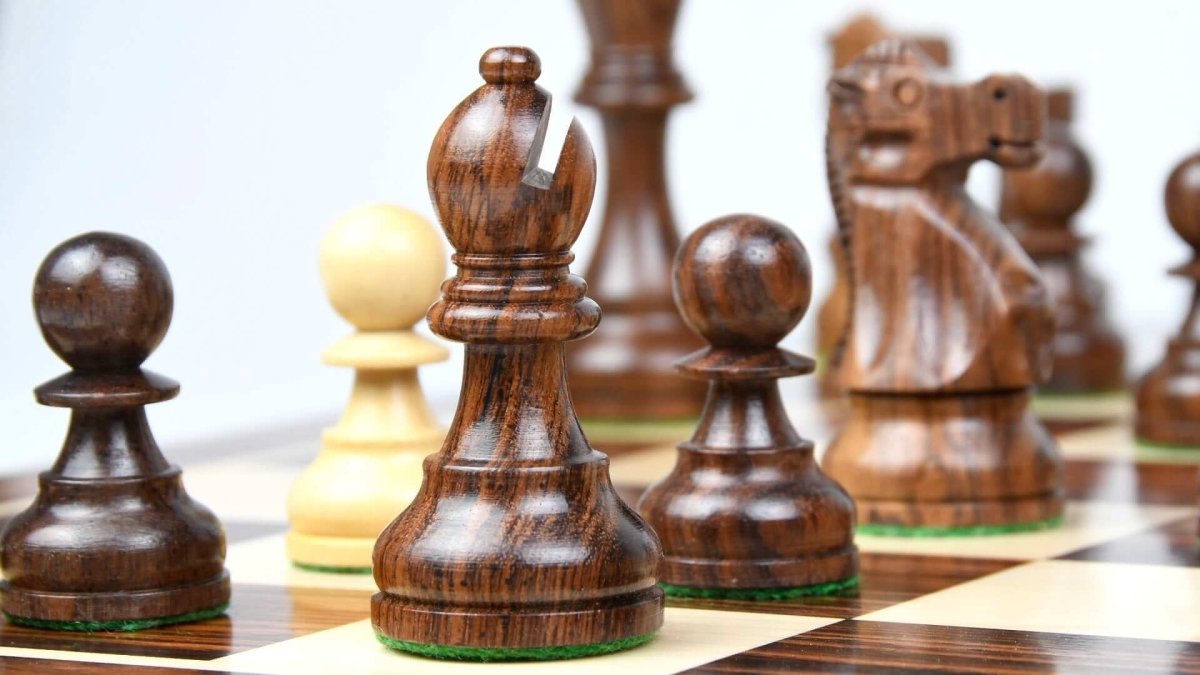 Jeu d'Échecs Europe en Bois – Image 4